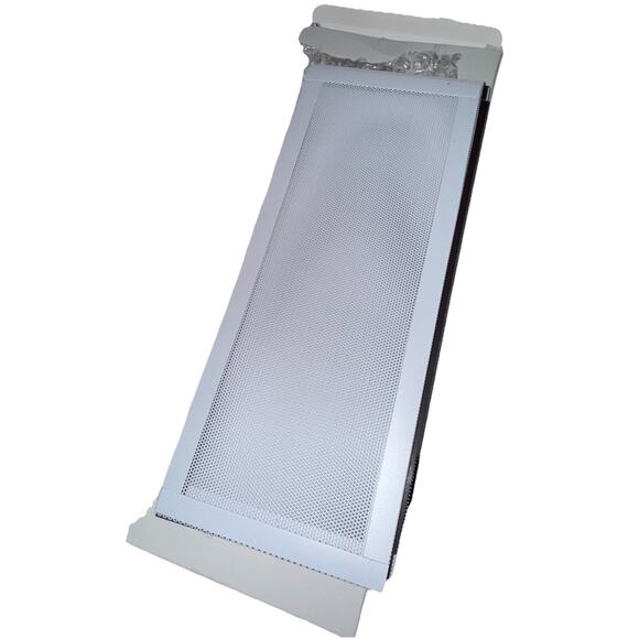 6 Pack Strong Magnetic Mesh Vent Covers White 4x10 For Home Floors Catch Debris - Picture 8 of 9